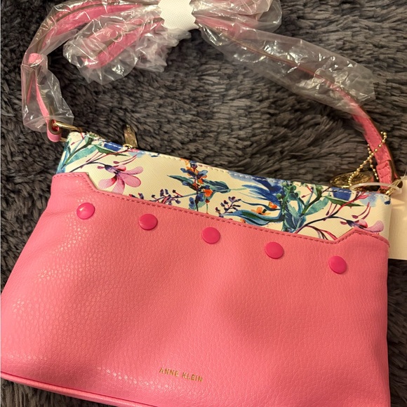 Pink Floral Women's Bag - Picture 1 of 5
